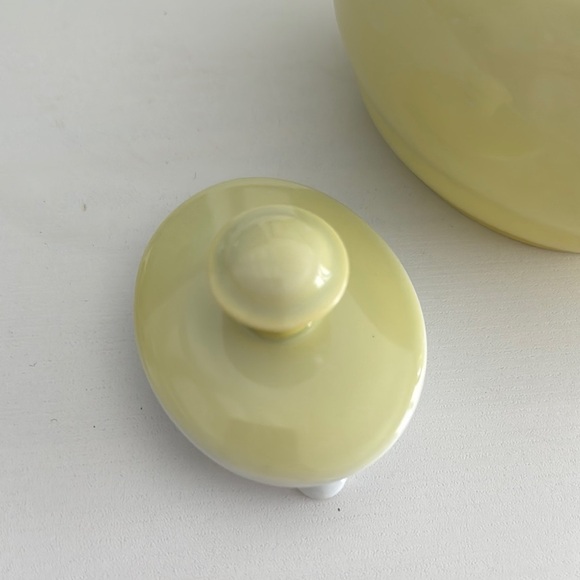 Vintage Arabia Finland Small Yellow Teapot Made in Finland - Picture 4 of 8